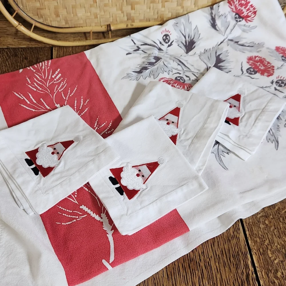 Crate&Barrel vintage inspired cocktail Napkins